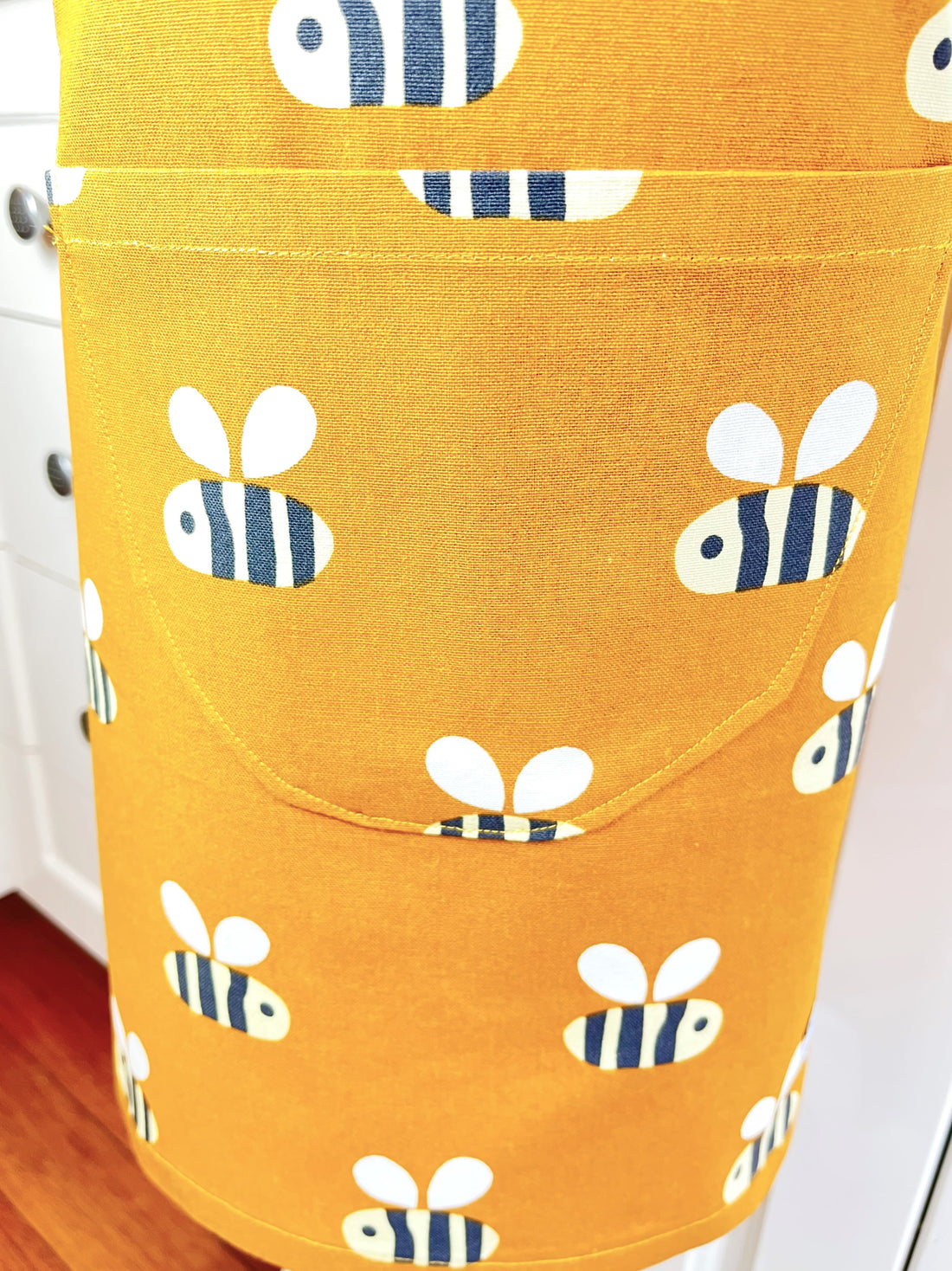 Beautiful Big Bee Apron for a School Aged Child