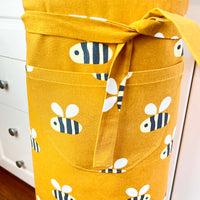 Beautiful Big Bee Apron for a School Aged Child