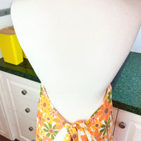 Retro Floral Apron for Your Favourite Funky Cook