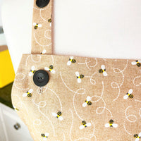 Delicate Patterned Apron for Your Favourite Bee Lover