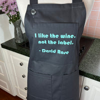 I Like the Wine, Not the Label - a Practical, Fun and Wise Apron