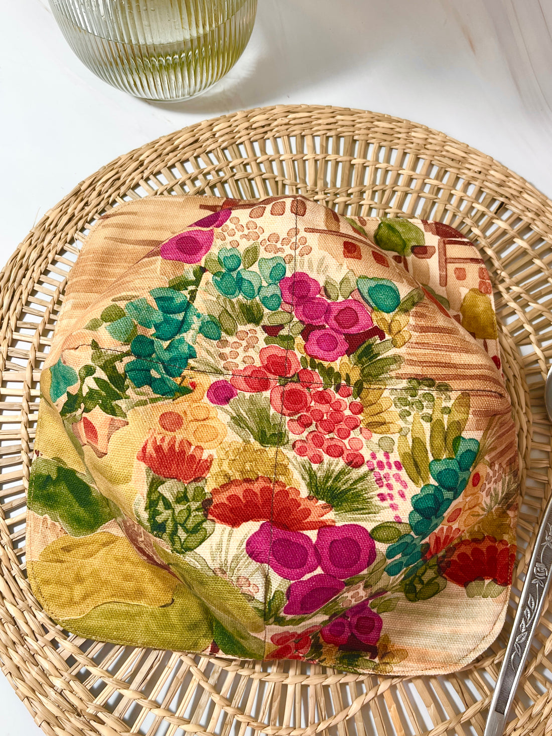 Beautiful, Italian Countryside Bowl Cozy - Perfect for Reheating Your Pasta