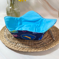 This Vibrant Blue Bowl Cozy Makes Heating Meals Safe and Easy