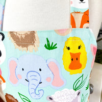 Foxes and Llamas and Pandas, Oh My! Gorgeous Kids' Sized Apron