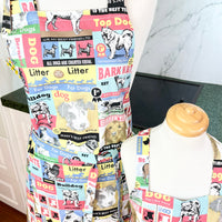 Cute Dog Patterned Apron for your Favourite Kiddo