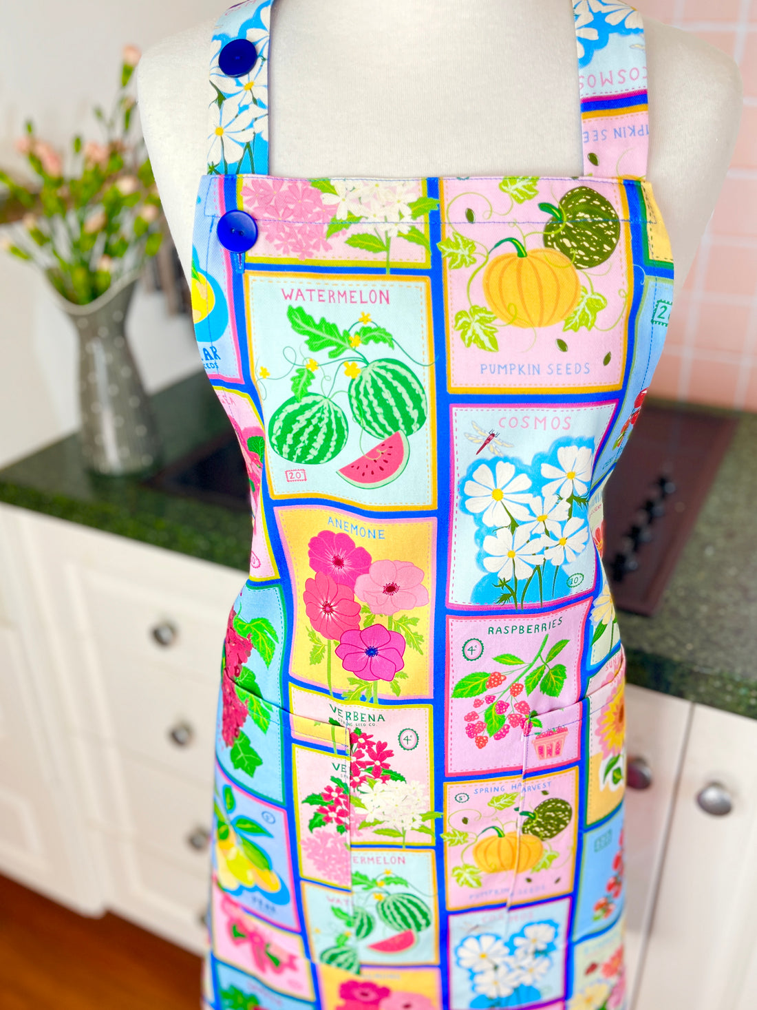 The Ideal Apron for Any Colour-Loving Foodie or Gardener