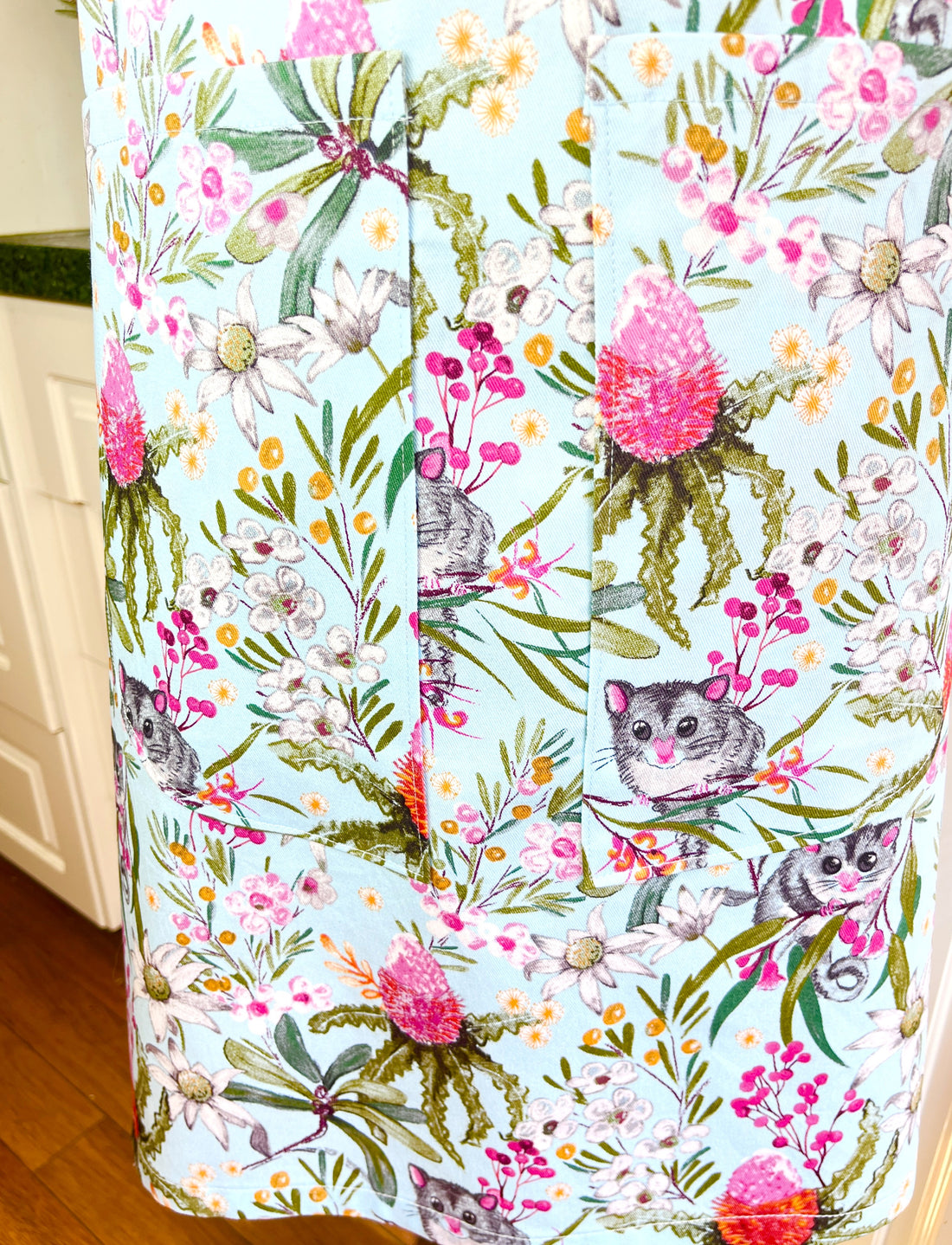 Prettiest Pygmy Possum and Australian Floral Apron