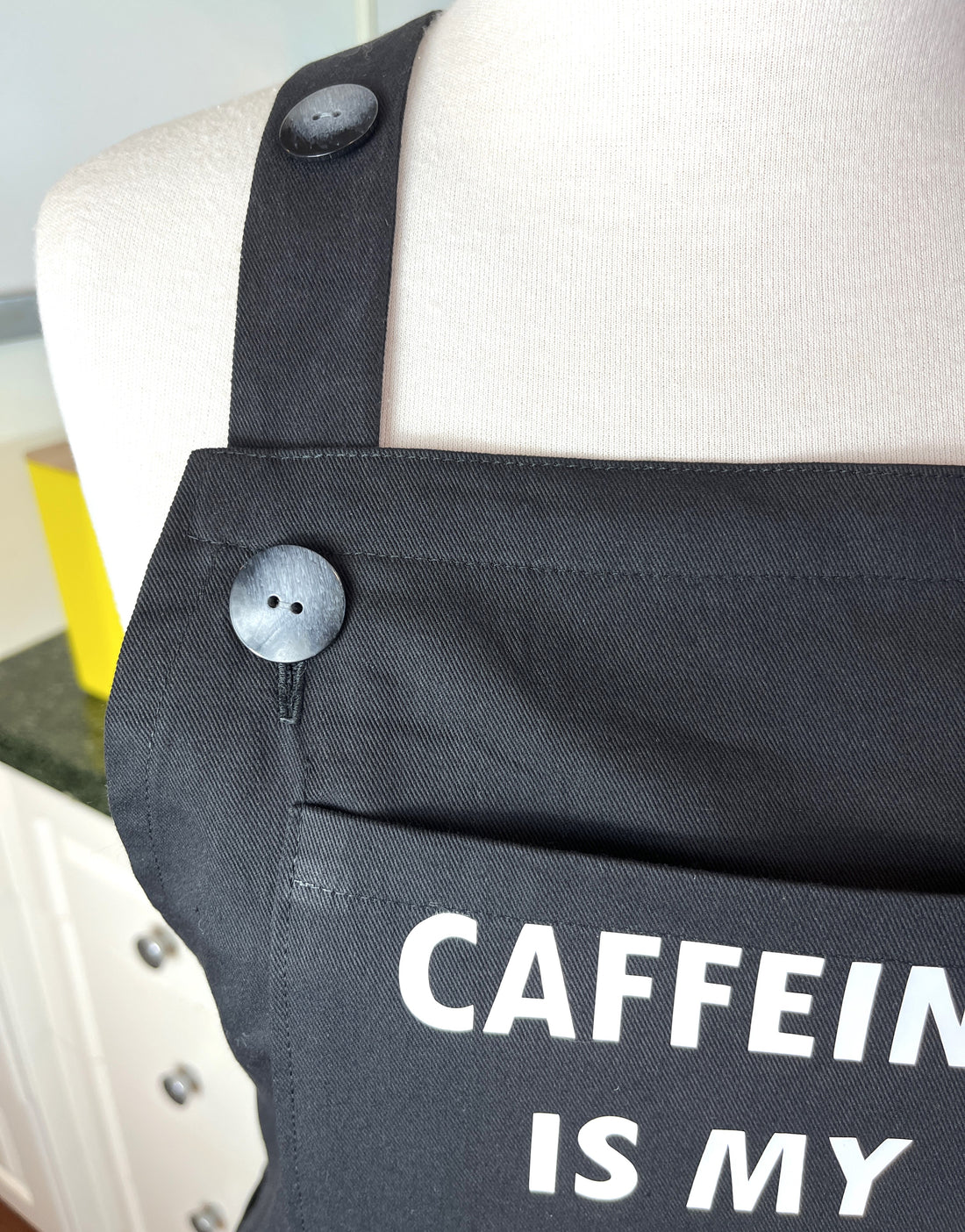 Caffeine Lovers Apron - Caffeine is My Spirit Animal