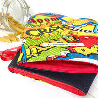 Get Your Hands On These Colourful Cartoon Oven Mitts