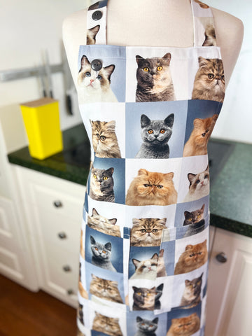 Fabulous Feline Apron Perfect for Any Cat Fancier