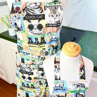 Fun and Fabulous Feline Apron for Your Favourite Toddler