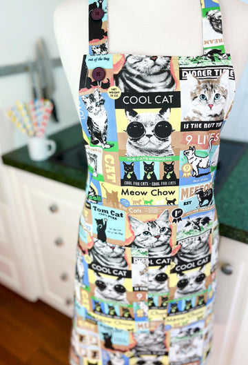 Fabulous Feline Apron Perfect for Any Cat Fancier