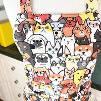 Cats and Dogs Are All Over this Fun Adults' Apron