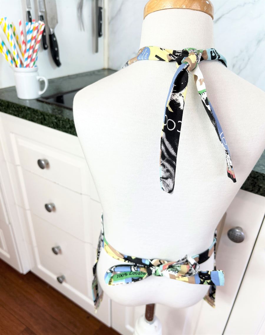 Fun and Fabulous Feline Apron for Your Favourite Toddler