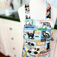 Fun and Fabulous Feline Apron for Your Favourite Toddler