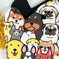 Cats and Dogs All Over these Amazing Oven Mitts