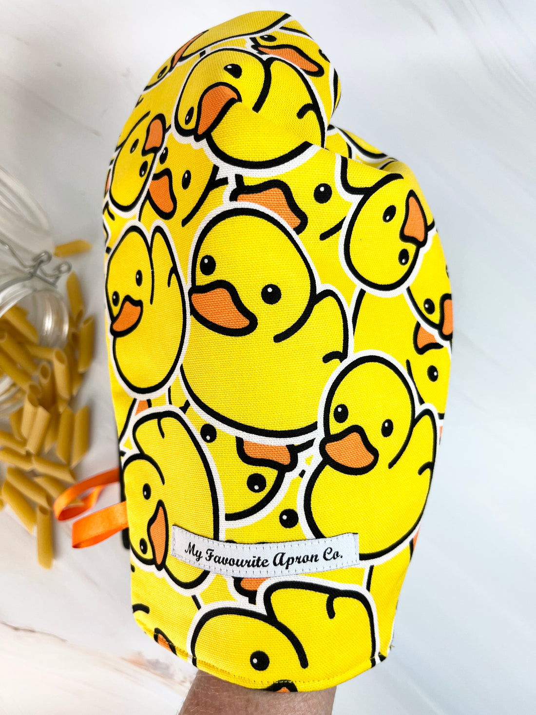 The Most Fun Duck Oven Mitt Set You'll Find