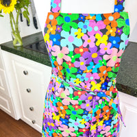 This Bold Floral Apron is Perfect for Your Favourite Petite Adult or Teen Cook