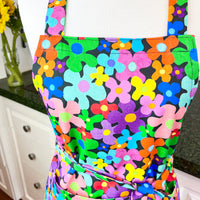 This Bold Floral Apron is Perfect for Your Favourite Petite Adult or Teen Cook