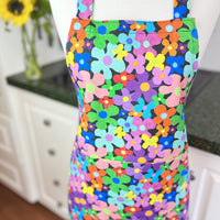 This Bold Floral Apron is Perfect for Your Favourite Petite Adult or Teen Cook