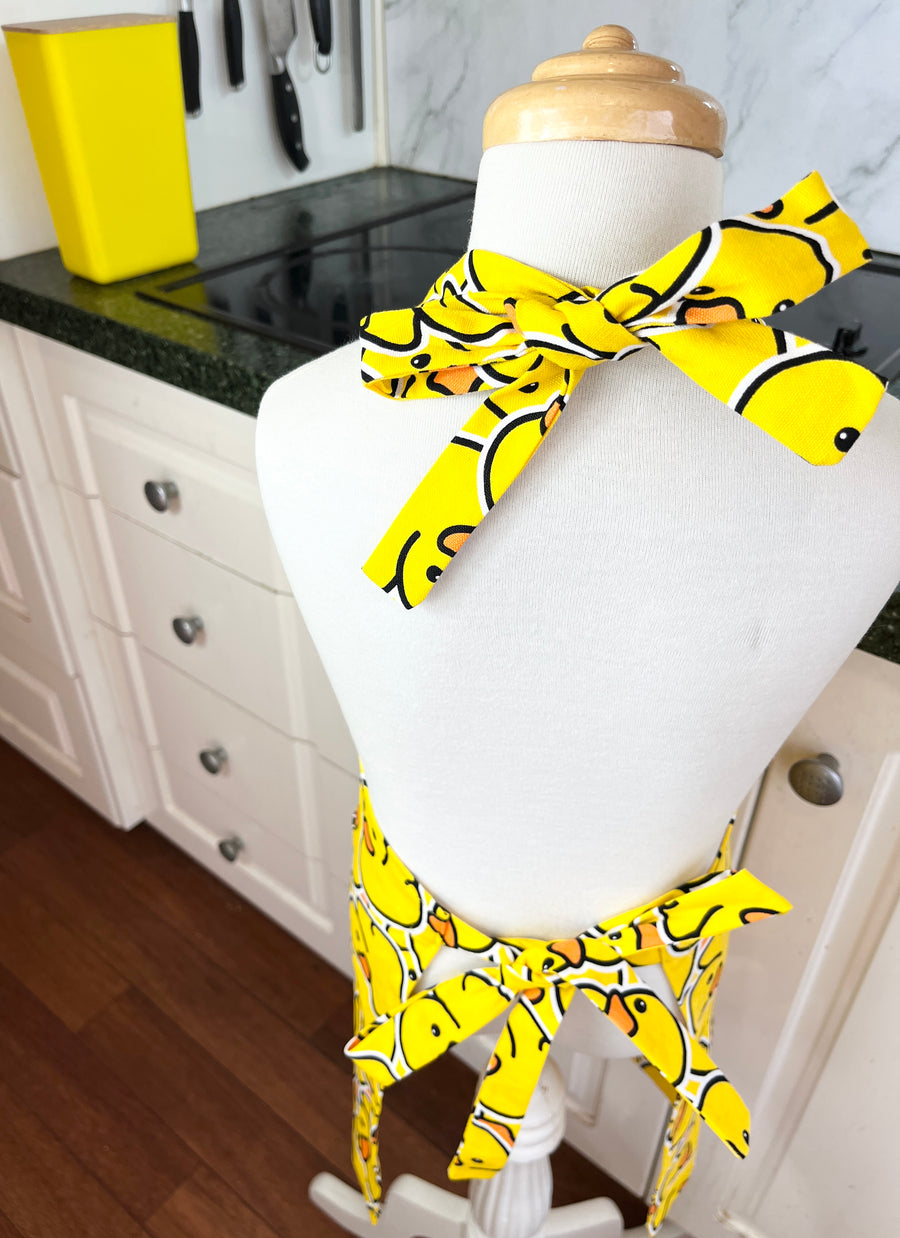 Rubber Ducky Apron for Your Favourite School Aged child