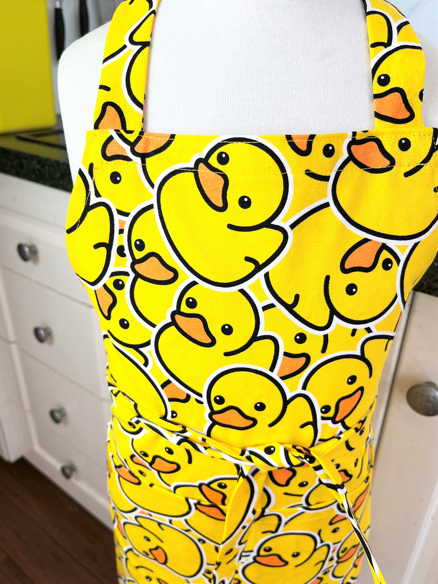 Rubber Ducky Apron for Your Favourite School Aged child