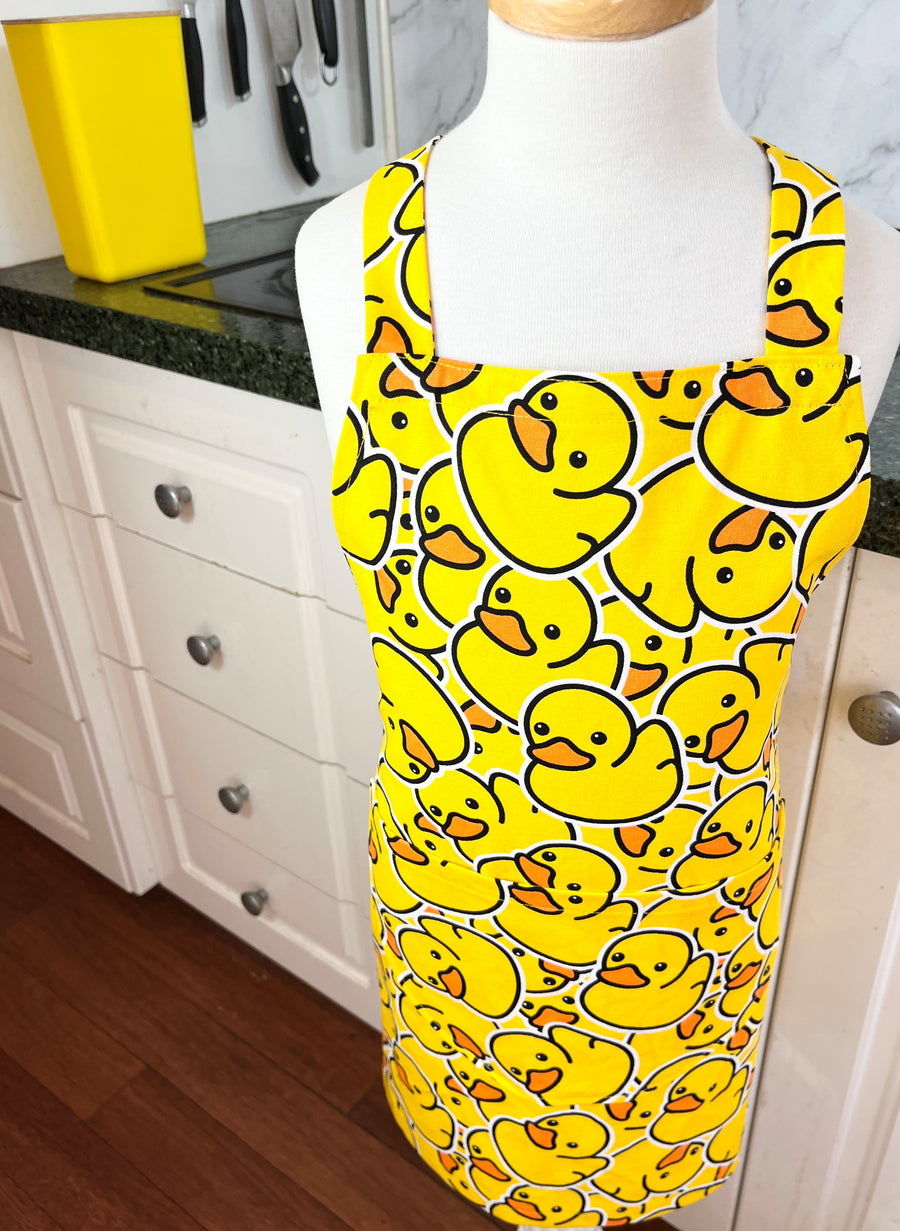 Rubber Ducky Apron for Your Favourite School Aged child