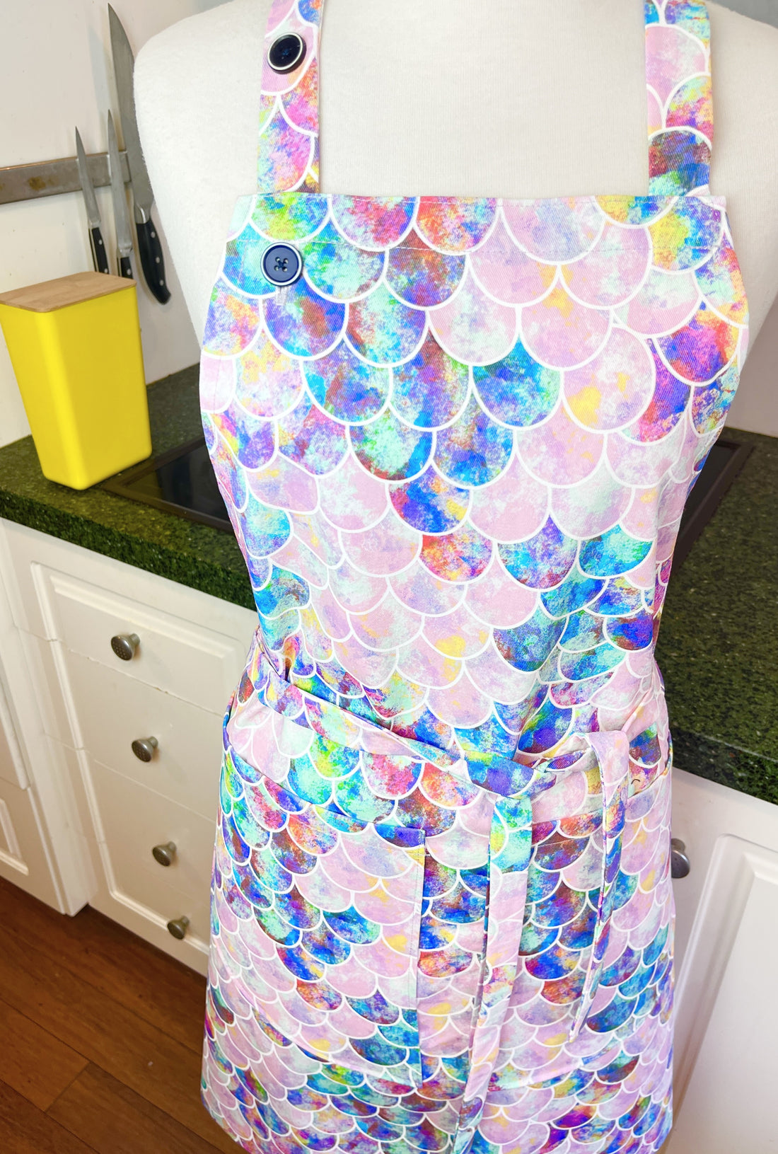 The Perfect Pastel Apron for Any Mermaid Loving Foodie