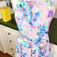 The Perfect Pastel Apron for Any Mermaid Loving Foodie