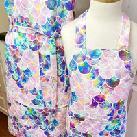 The Sweetest Toddler Sized Mermaid Apron You'll Find