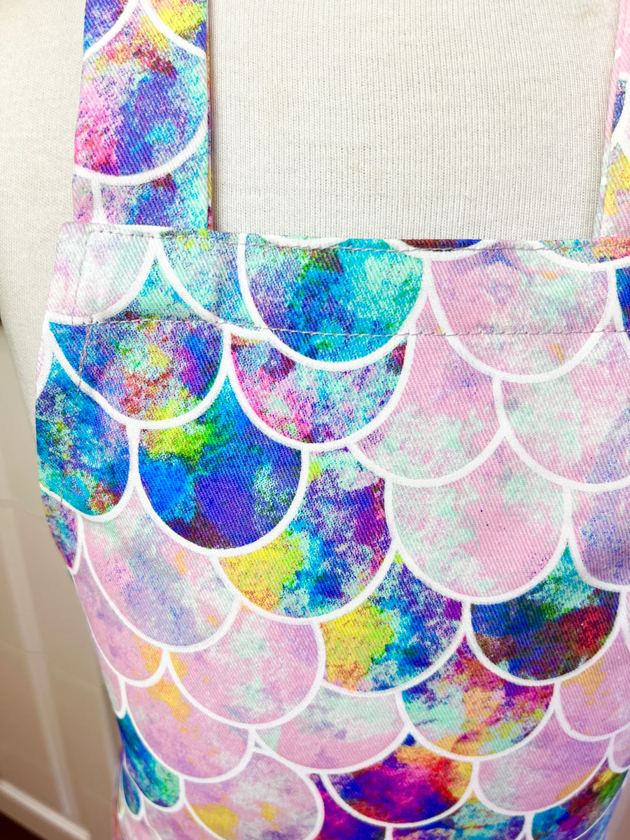 The Sweetest Toddler Sized Mermaid Apron You'll Find