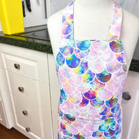 The Sweetest Toddler Sized Mermaid Apron You'll Find