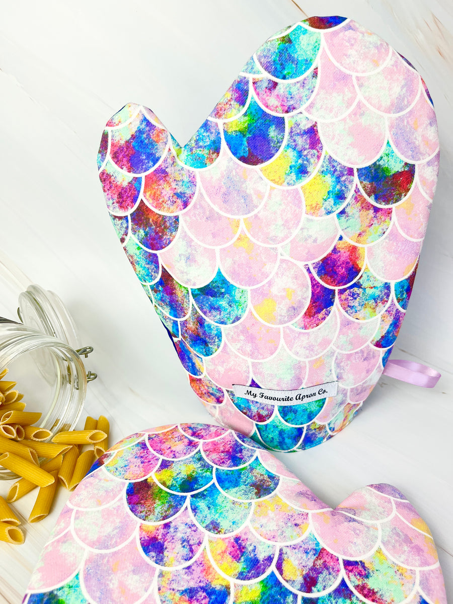 Mermaid Oven Mitts Make the Perfect Birthday Gift