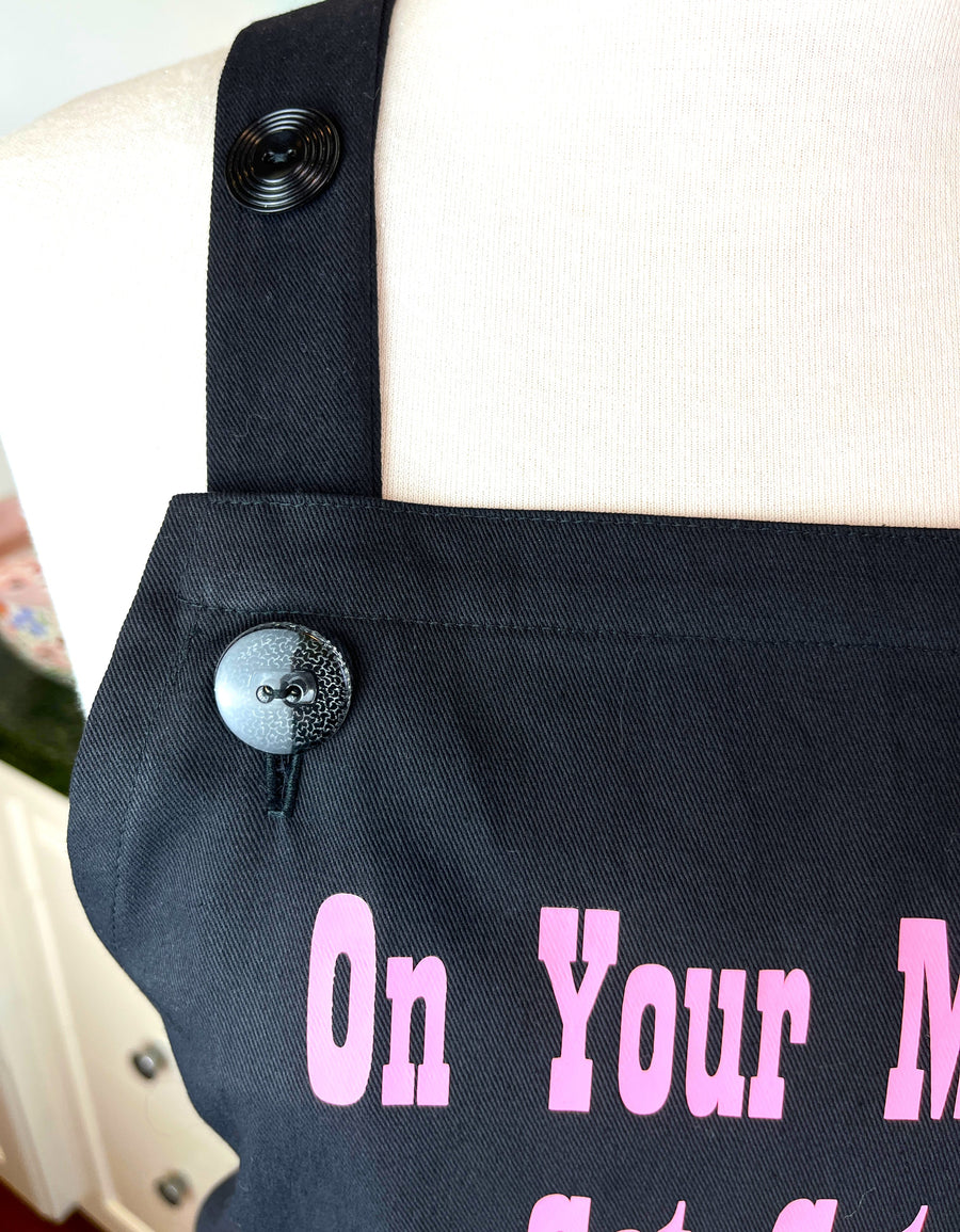 On Your Mark, Get Set, BAKE Apron