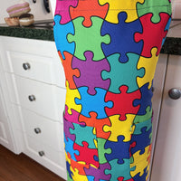 Put the Pieces Together for Your School Aged Child with this Puzzle-Lovers Apron