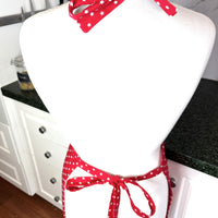 Riotous Red Apron - Perfect for any Teen or Petite Adult