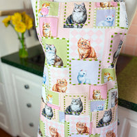 Retro Cats Cover This Beautiful Adult Sized Apron