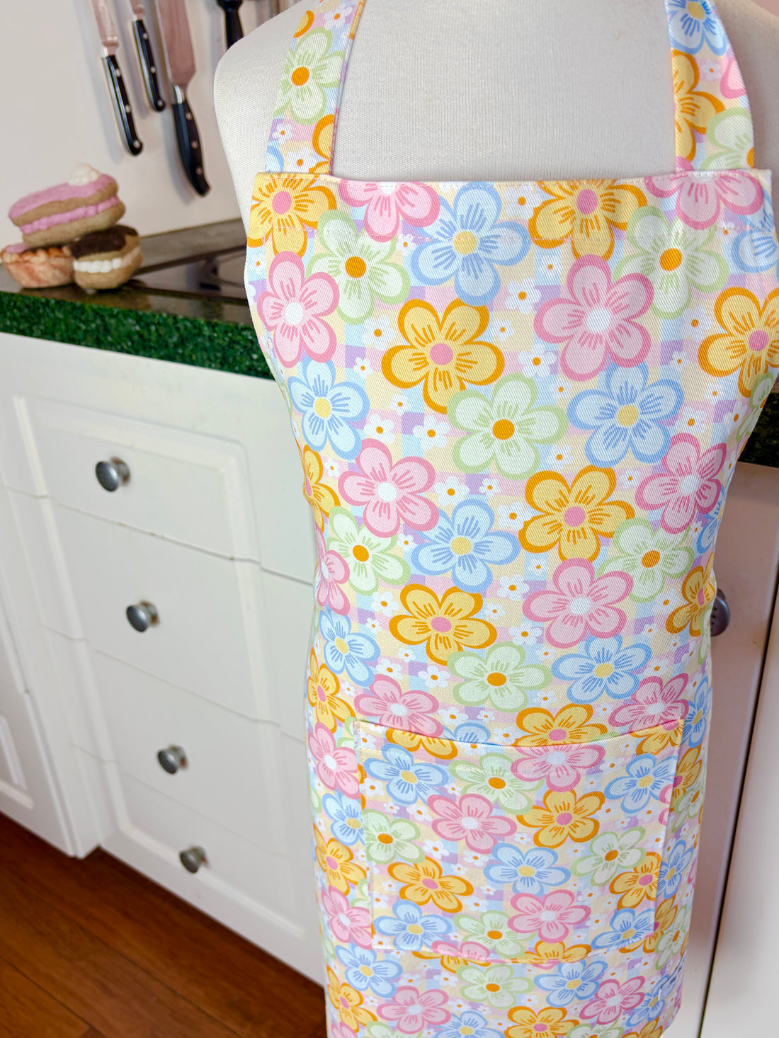Sweet Sakura Apron for Your Favourite Floral Loving Kiddo