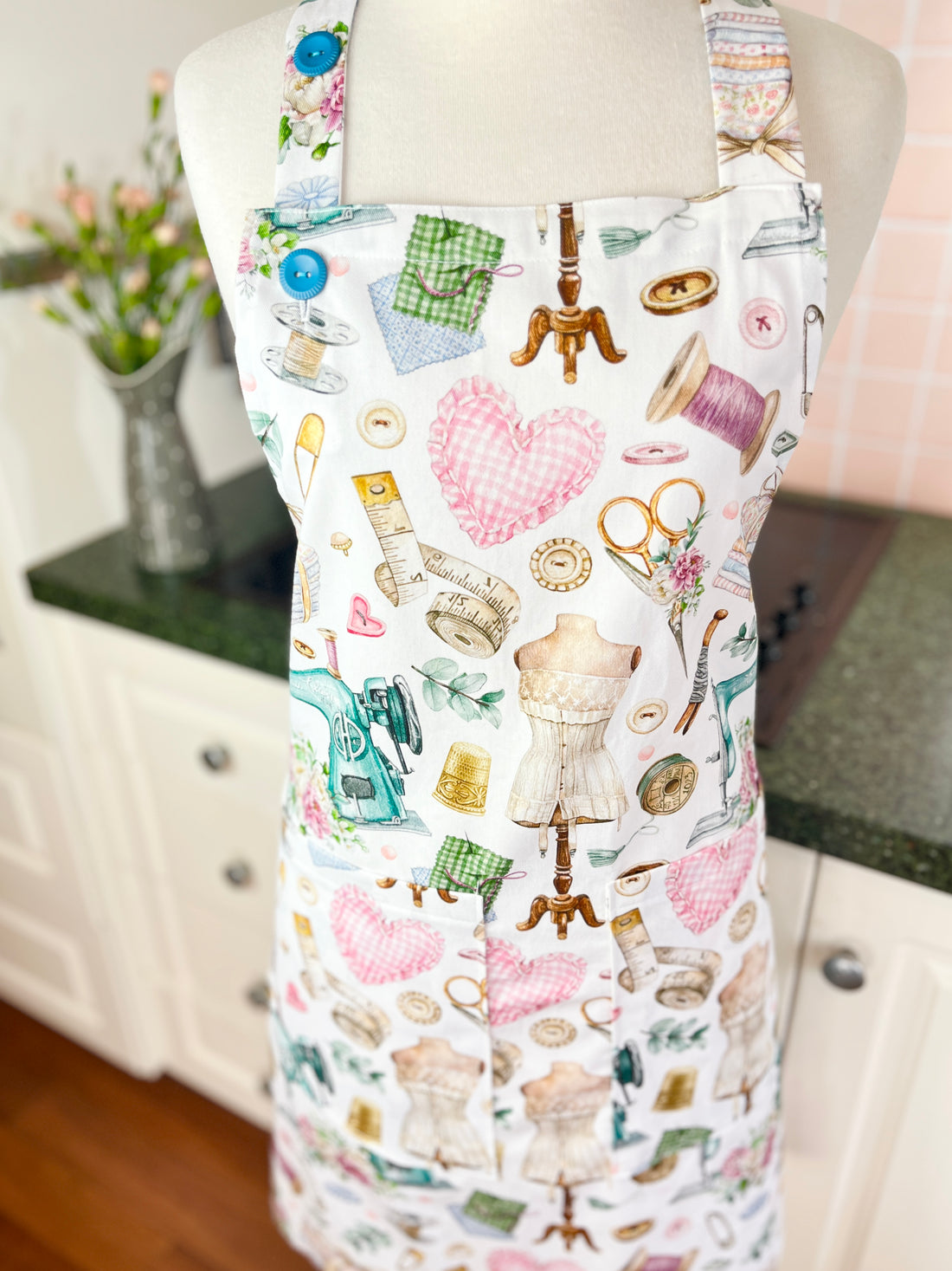 Sewists Will Love this Beautiful Cotton Apron