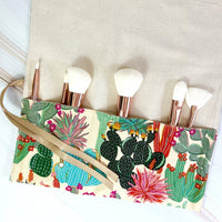 Succulent Cutlery Roll - Perfect for Camping, Shopping, Travelling