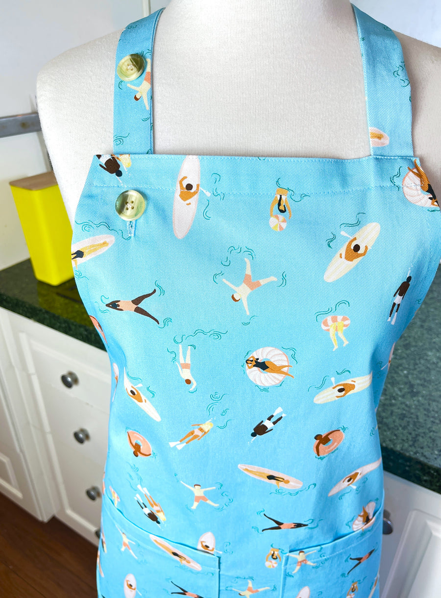 Take a Dip with this Beautiful Ocean Themed Apron