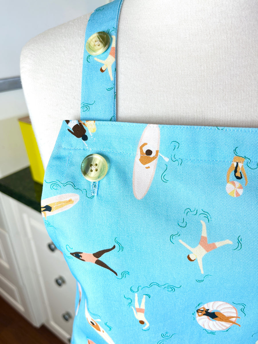 Take a Dip with this Beautiful Ocean Themed Apron