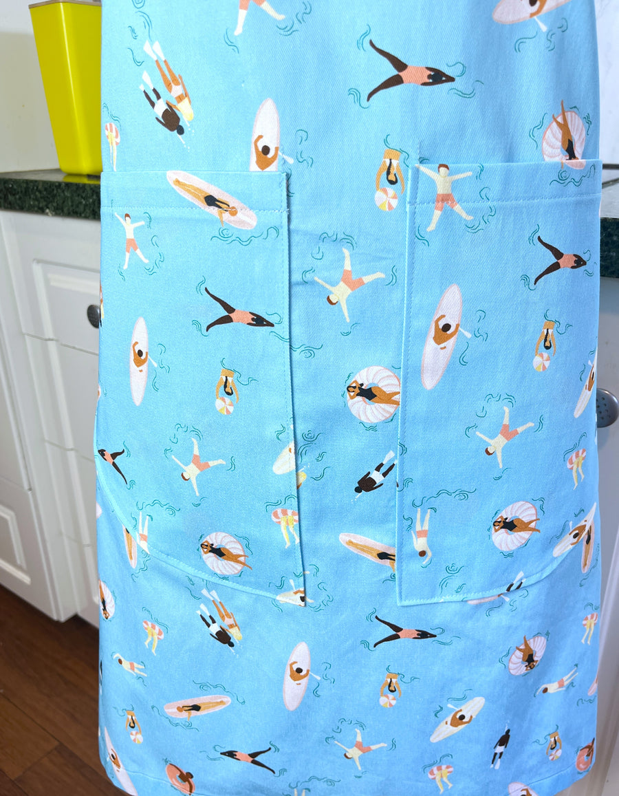 Take a Dip with this Beautiful Ocean Themed Apron