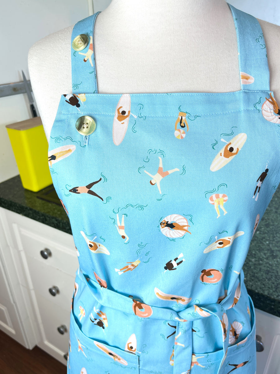 Take a Dip with this Beautiful Ocean Themed Apron