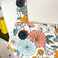 Sensational Retro Summer Floral Apron