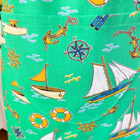 Beautiful Boaty Apron for a Petite Adult or Teenager