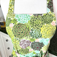 Cute Cactus Patterned Apron - Ideal for Any Petite Adult or Teenager