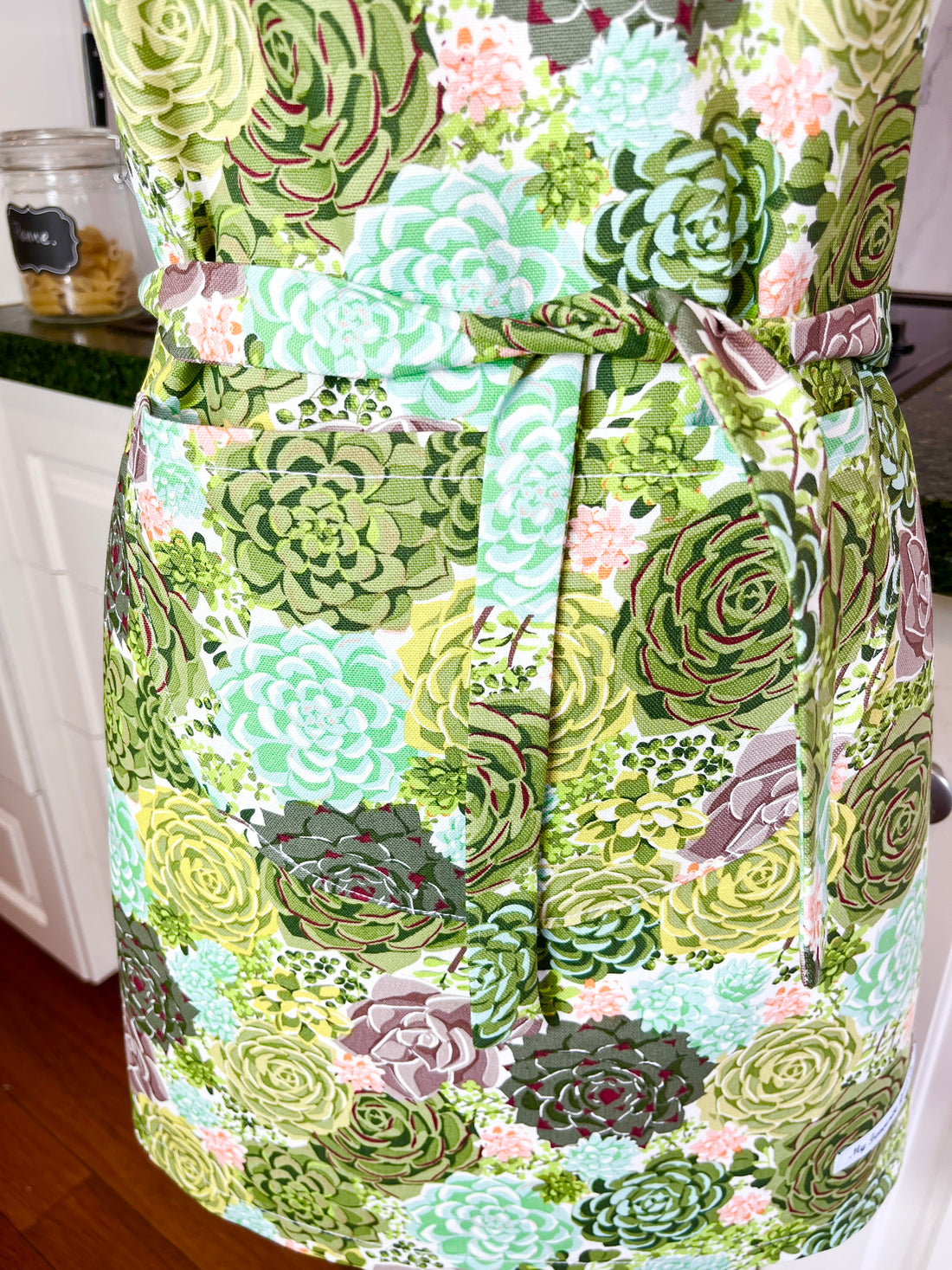 Cute Cactus Patterned Apron - Ideal for Any Petite Adult or Teenager