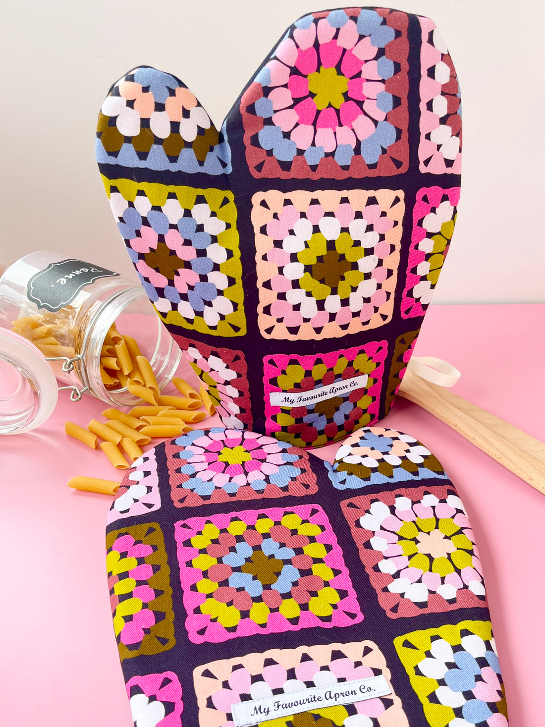 Gorgeous Granny Square Foodie Gift
