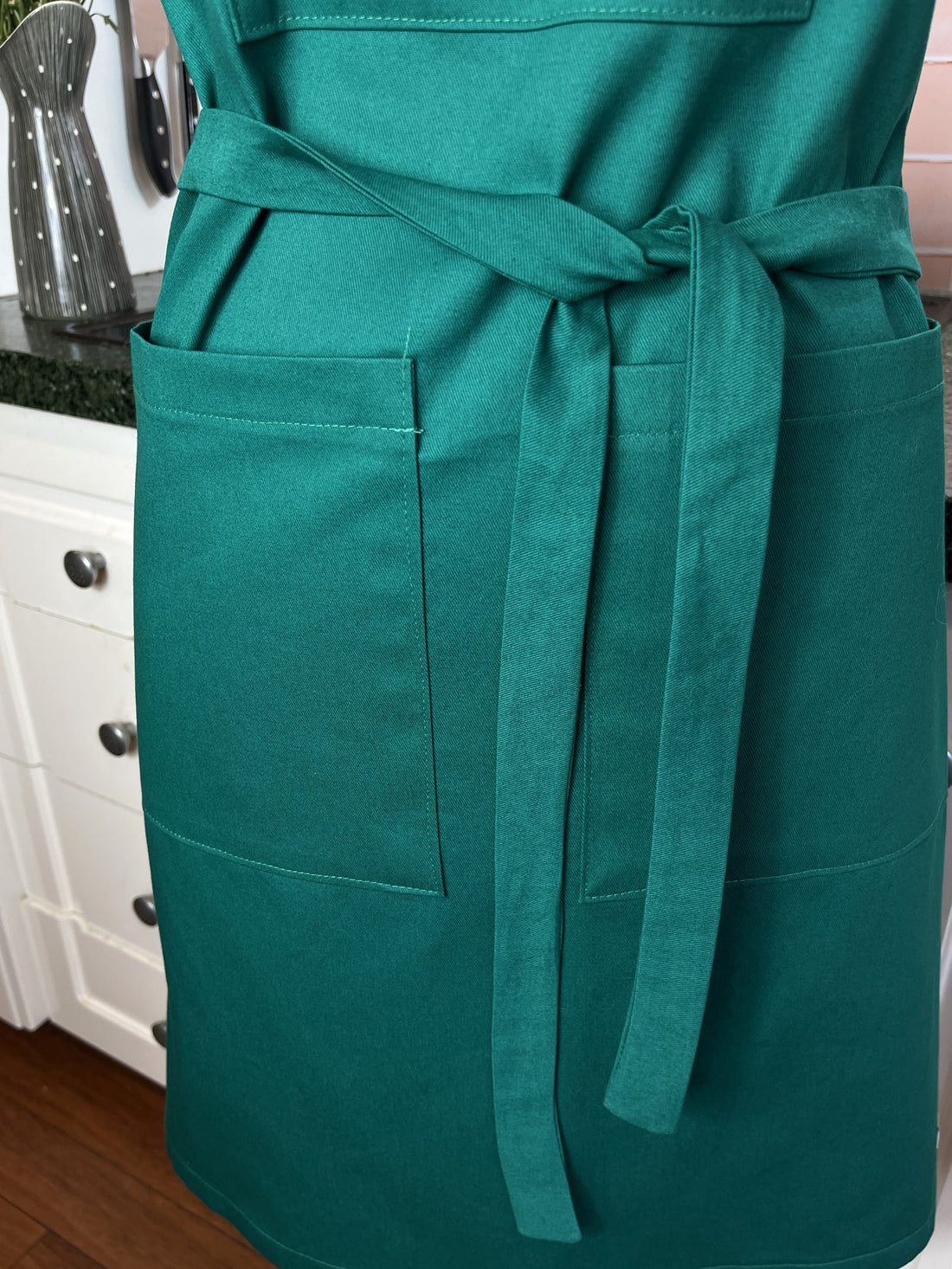 Bake It 'til You Make It on This Gorgeous Green Apron!